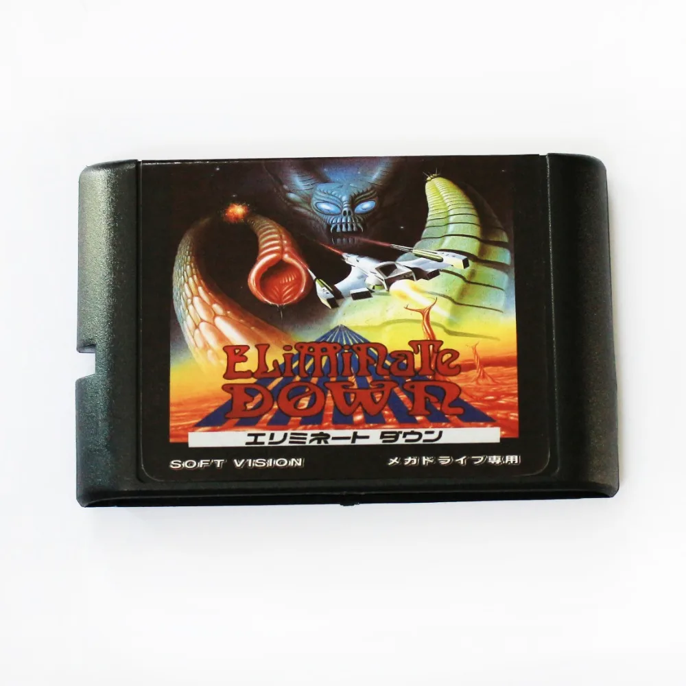 

Eliminate Down 16 bit MD Game Card For Sega Mega Drive For SEGA Genesis