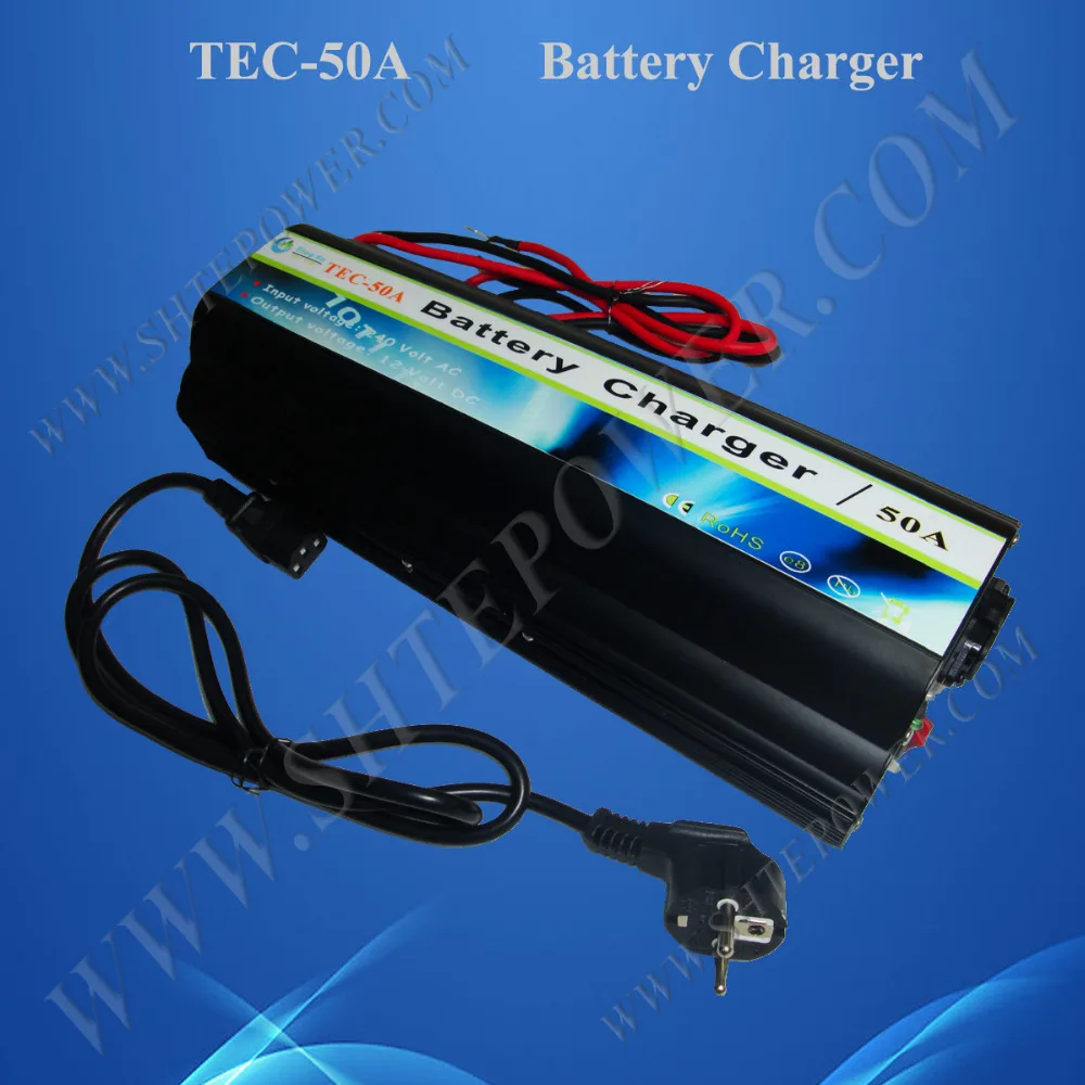 

Three Stage Charging Model disign 12v 50a battery charger for gel batteries