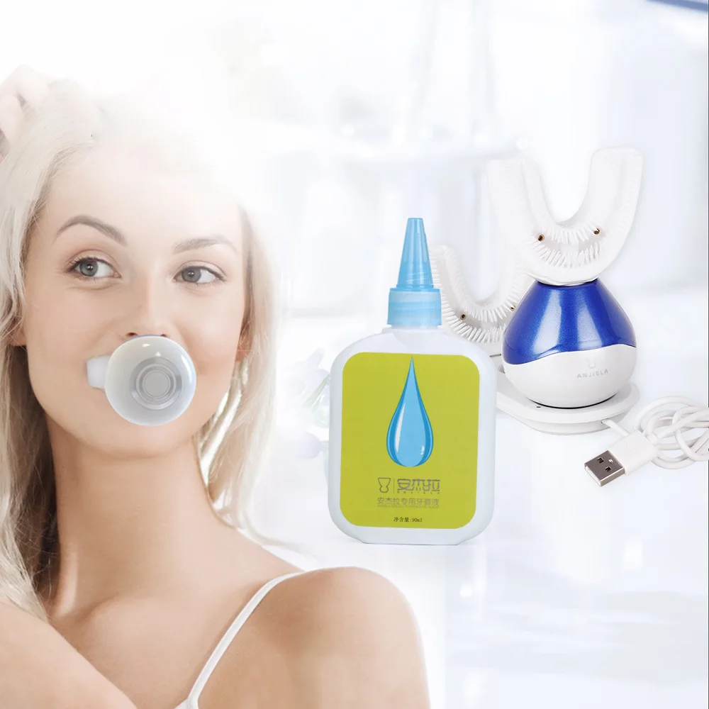 Liquid Toothpaste For Automatic Electric Toothbrush Mint Flavor