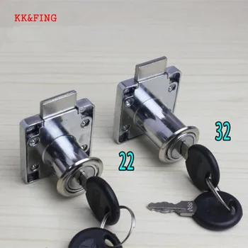 

KK&FING Cam Drawer Locks Door Cabinet Drawer Lock for Office Desk With 2 Keys For Furniture Hardware 138 Series