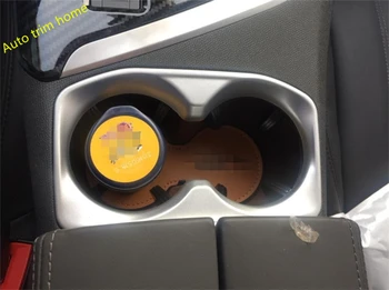 

Lapetus Front Seat Water Cup Holder Frame Cover Trim 1 Piece Fit For Peugeot 3008 3008GT 2017 2018 2019 2020 ABS