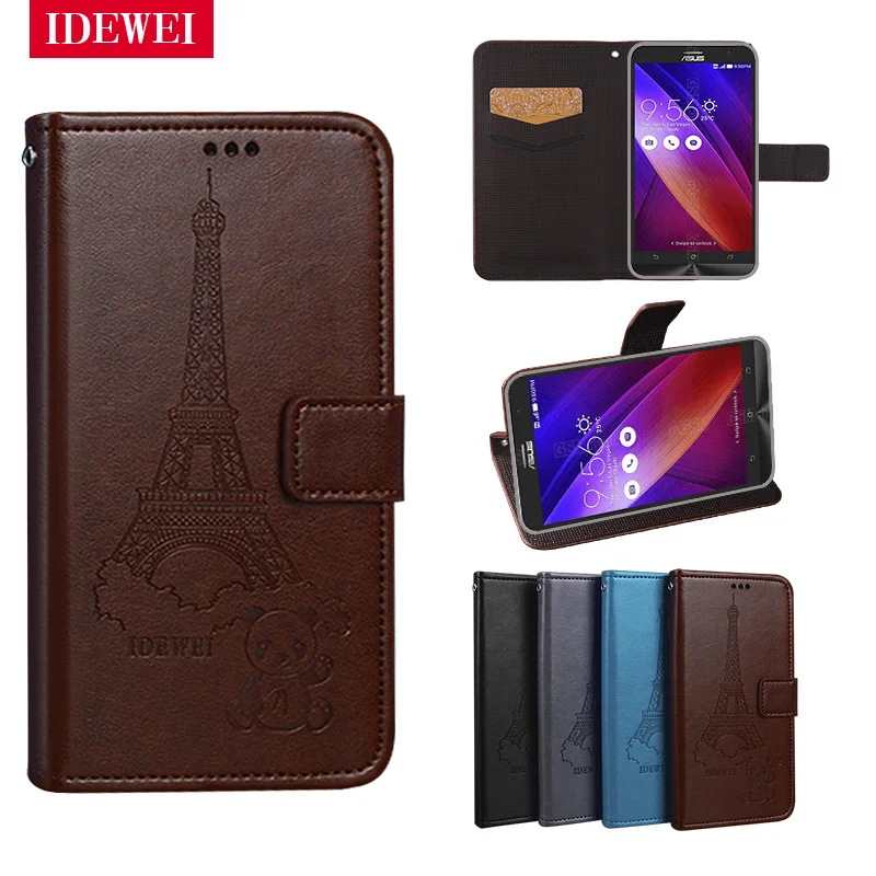

Retro pattern For coque ASUS Zenfone 2 ZE551ML ZE550ML Z008D Z00AD Z00ADA Z00ADB case Leather Flip cover stand pouch back skin
