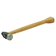 GOXAWEE 1 шт. строгальный Молот для чеканки ювелирных изделий Серебряная Деревянная ручка инструмента ювелирные изделия/инструменты для ювелирных изделий молоток