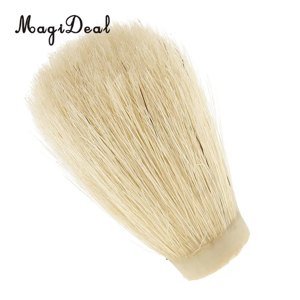 MagiDeal Men Beard Shave for Shaving Brush Replacement Head Knot Size Wet Shaver Tool Barber Salon Men Facial Beard Cleaning