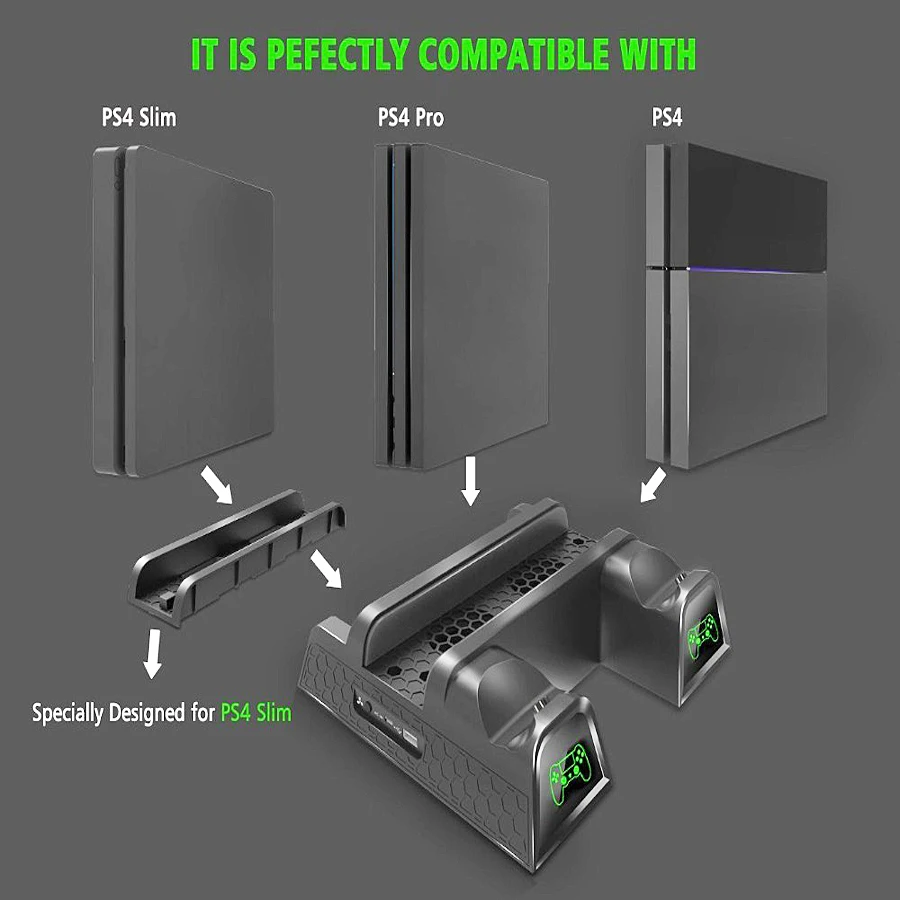 For-PS4-PS4-Slim-PS4-Pro-Cooler-Vertical-Cooling-Stand-PS4-Charger-with-LED-Indicators-Charging (1)