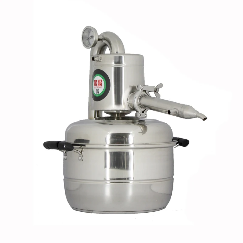 

DIY Moonshine Alcohol Ethanol Stainless Distiller Spirits (alcohol) Distillation Boiler Home Winemaking Brewing Equipment