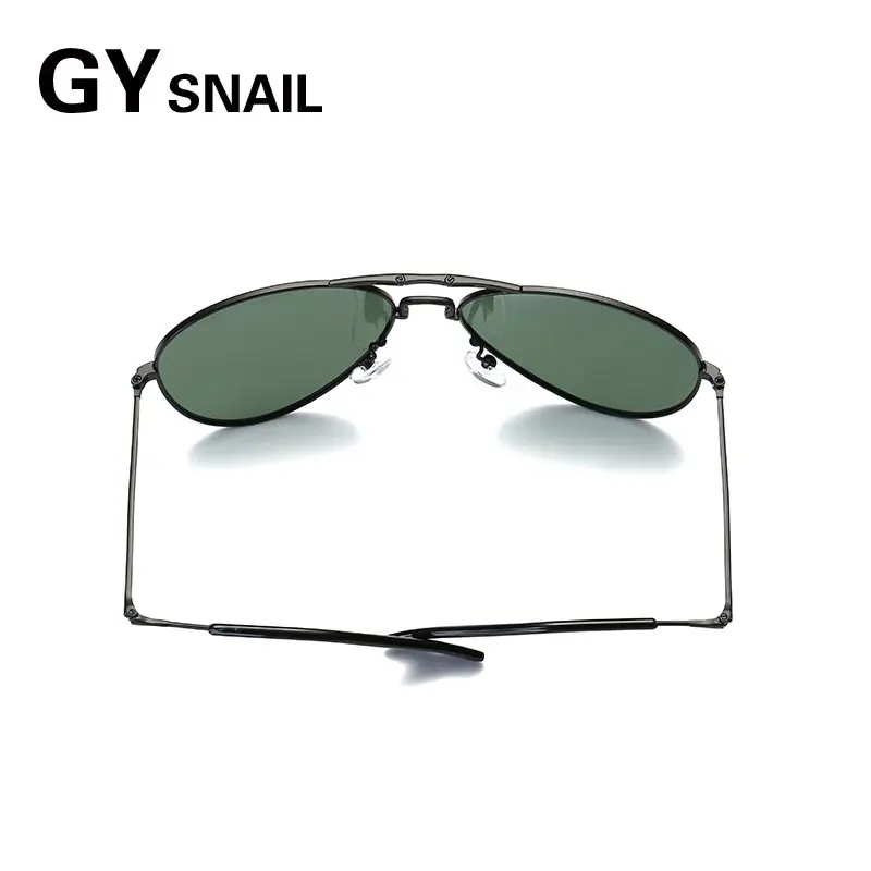 GYsnail складные пилотные солнцезащитные очки мужские Поляризованные брендовые