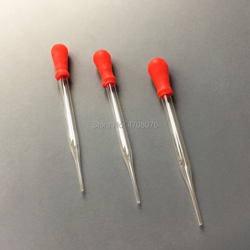 20pcspackGlassPasteurpipetteswithrubberheadTransferdropper