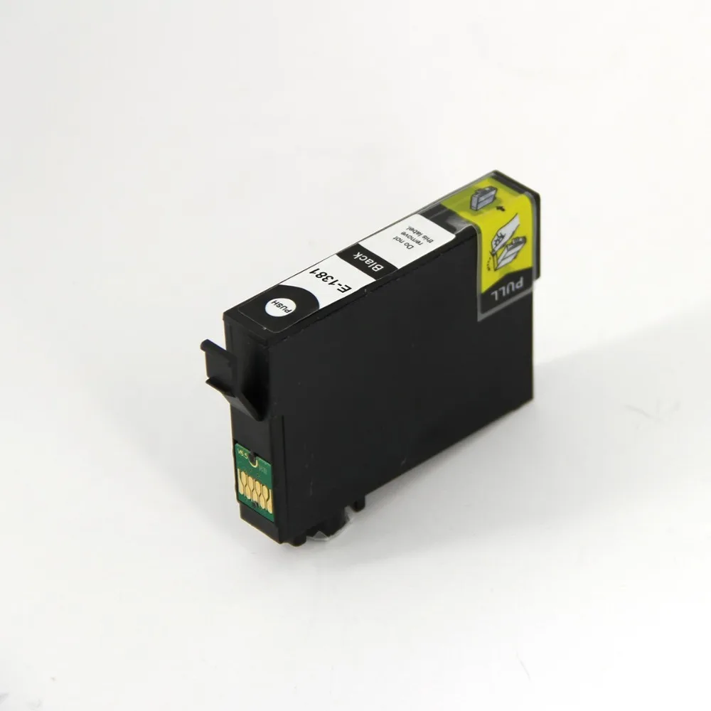 Блум совместимый для Epson T1381 BK Черный чернильный картридж WF-3520 WF-3530 TX320F TX325F TX525FW