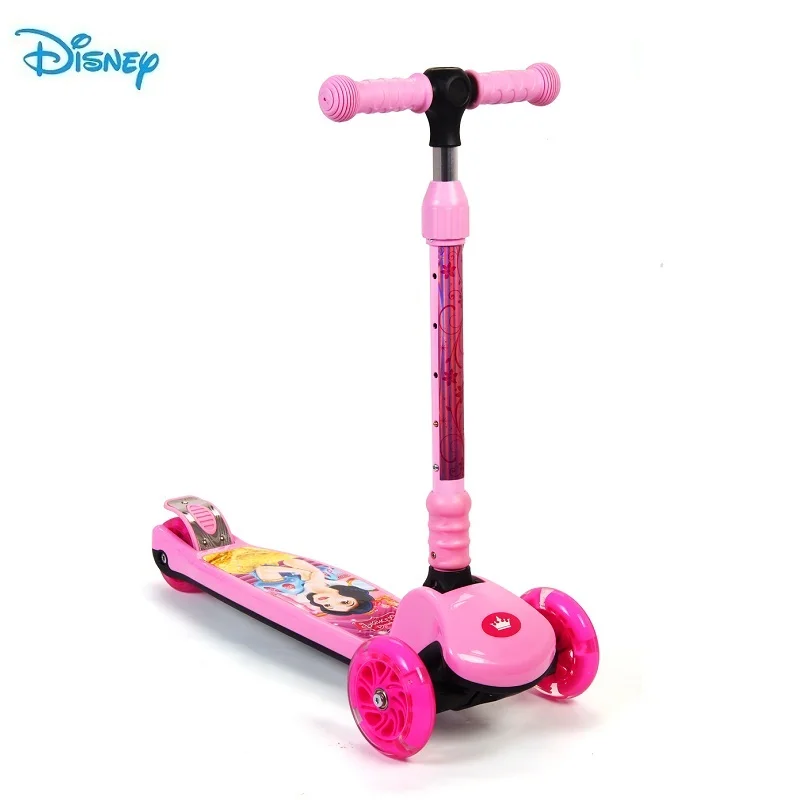 

Disney Sofia Children Kick Scooter 3 Wheels Kids Outdoor Foot Scooter Lightweight Roll Toy Pink Safe Bodybuild DCA61101-D