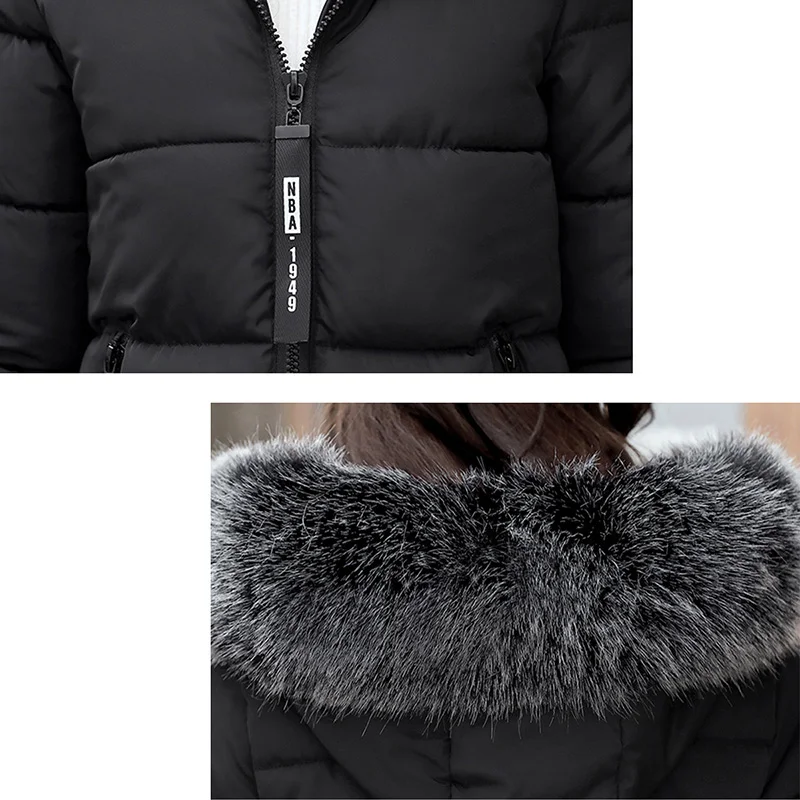 2018 New Winter Down Coat Women Thicken Jacket Slim Hooded Duck Down Long Down Parka Warm Coats YP0587