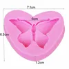 3D Butterfly Epoxy UV Resin Silicone Mold Ice Candy Chocolate Clay DIY Clay Craft Cupcake Fondant Cake Decorating Tools m838 ► Photo 2/6