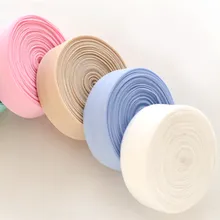 1000x2 см/шт, детская мягкая эластичная лента с косой лентой, готовая прокладка для упаковки, эластичная тесьма, пояс, синий, белый, хаки, зеленый
