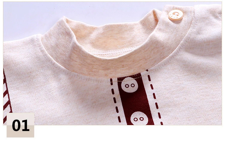 Одежда для маленьких мальчиков, весна-осень 2019, футболки с рисунком из мультфильма «для досуга с длинными рукавами» + штаны, Одежда для