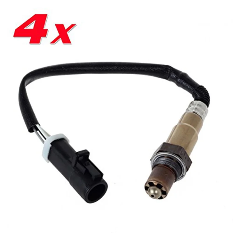 4PCS Oxygen Sensor 2 Upstream 2 Downstream For 2004-2006 Ford F-150 4.2L 4.6L