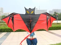 High quality 1.8 m Red Bat Power Kite  With  Kite Handle And Line Good Flying 2