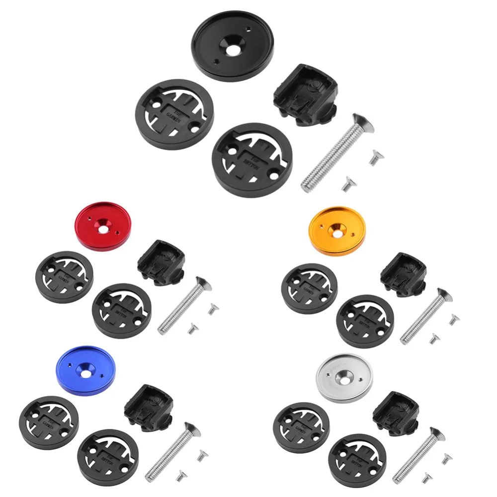 

MTB Road Bike Bicycle Computer Holder Stem Top Cap Cycling Mount Bracket Support Stopwatch GPS Speedometer