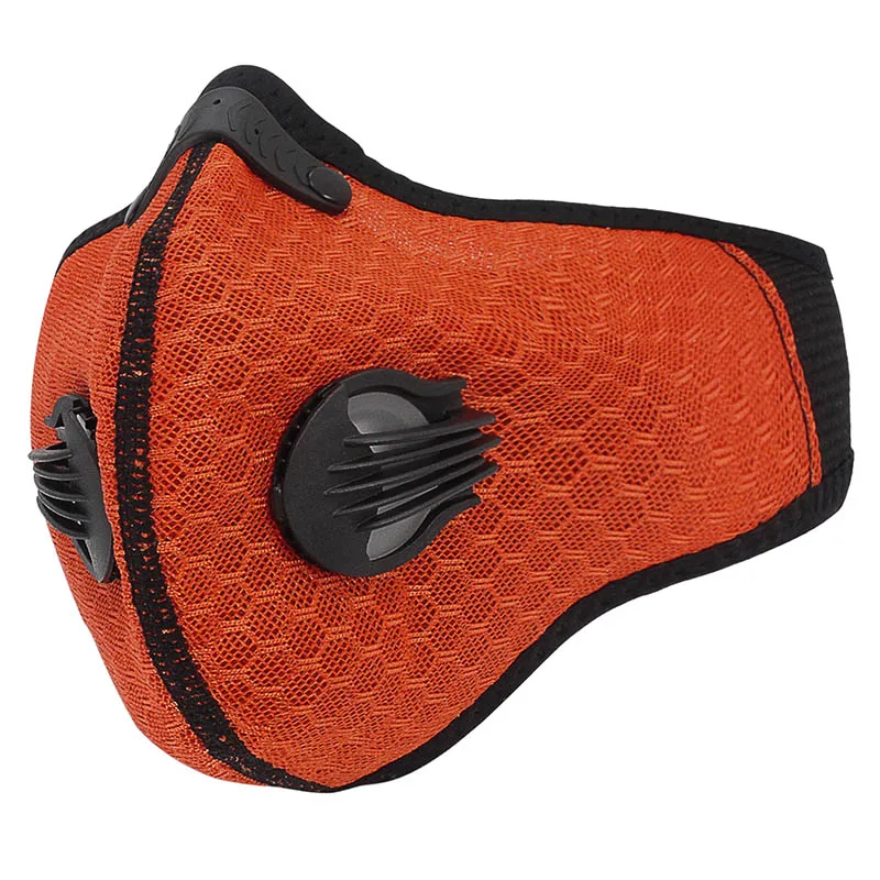 

Activated Carbon Dustproof Face Mask Anti Pollen Allergy PM2.5 Dust Mask with Filter Cotton Sheet and Valves