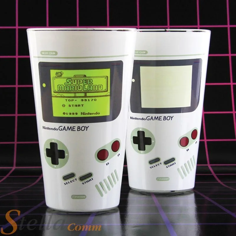 1 шт. Game Boy Цвет кружка изменения Стекло Кофе Чай Классическая забавные кружки для