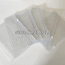 Высокое качество 10 шт 16*21 см молнии пузырчатая упаковка сумки пластиковый конверт Прозрачный ударопрочный мешок
