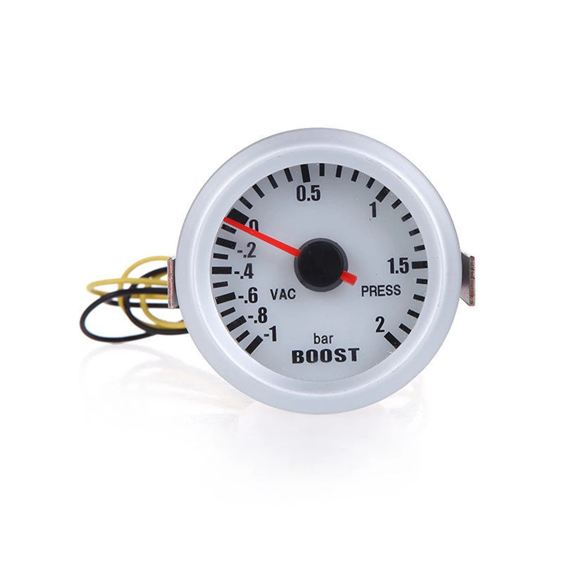 Universal LED 2" 52mm Bar Turbo Indicator Boost Vacuum Press Gauge