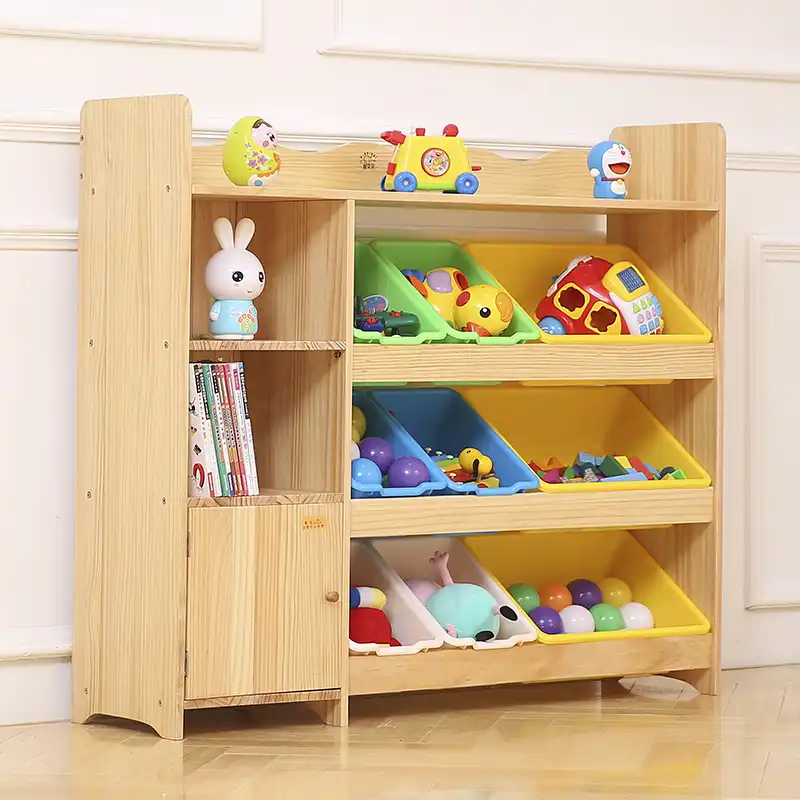childrens wooden storage