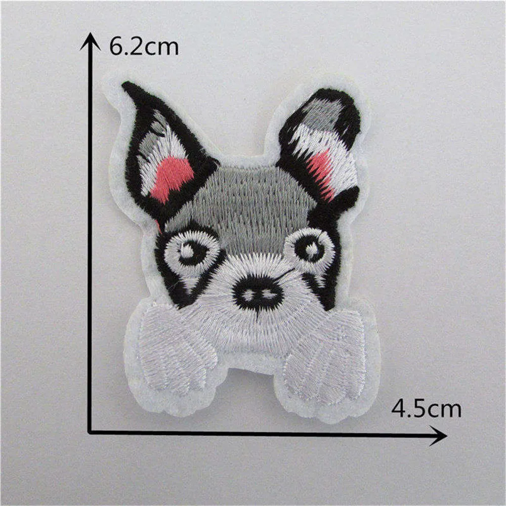 Dog Patches Decorative Stickers Scrapbooking Cartoon Animal Stickers badge Stationery Album Stickers Kids Gifts Accessories