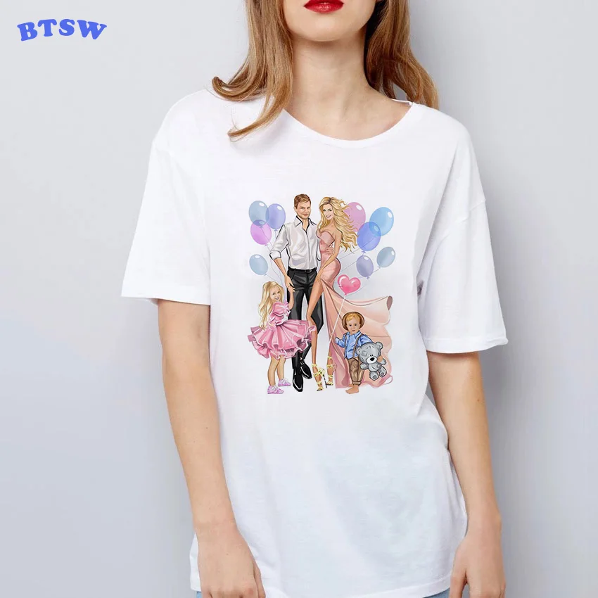 

Mothers Day Gift 2019 Summer Female Shirts T-shirt Girl Become Mom Lovely Women T Shirt Graphic Tees Woman White Tshirt Holiday