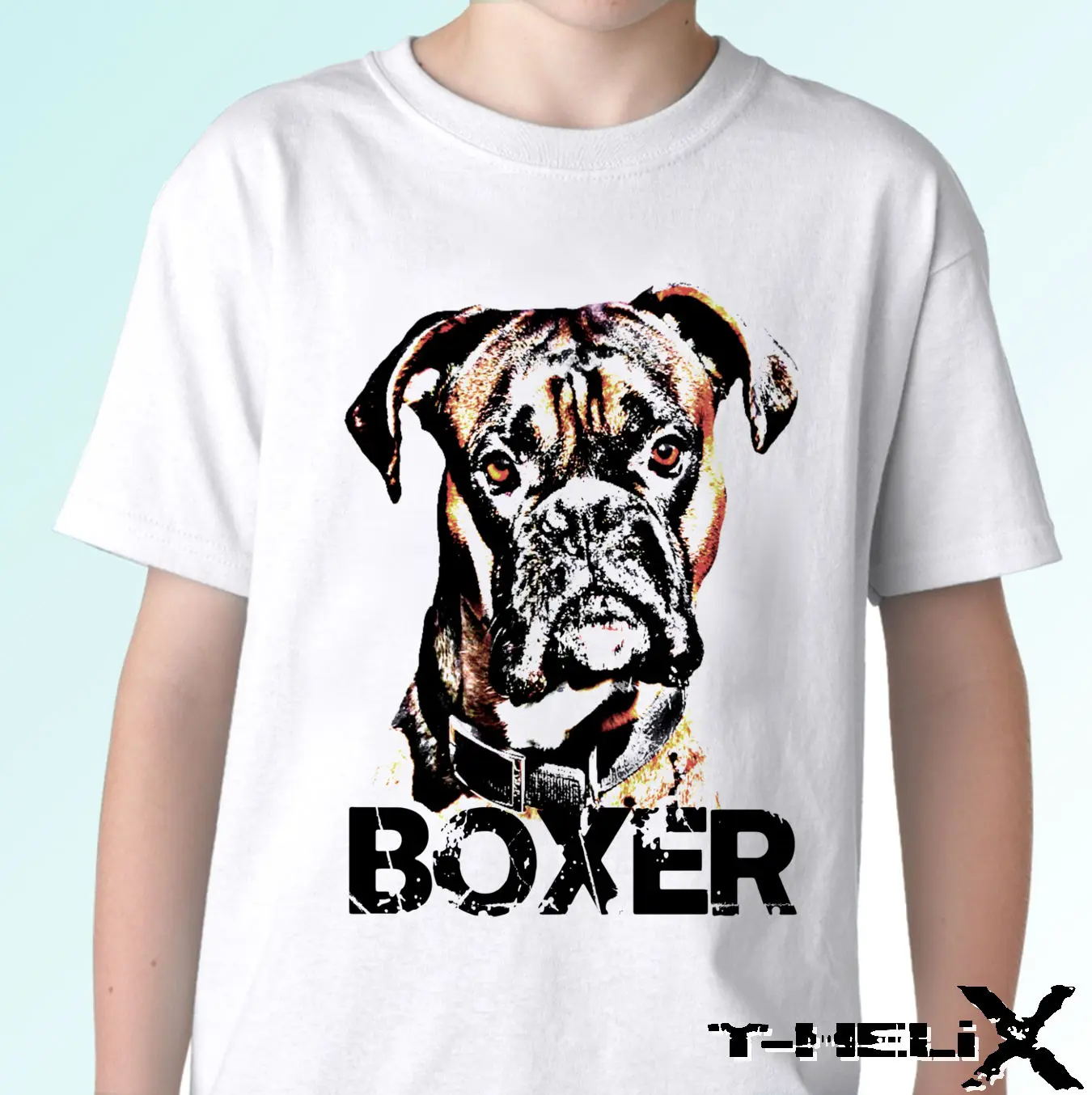 

Boxer - dog t shirt top tee design - mens womens kids baby sizes New T Shirts Funny Tops Tee New Unisex Funny Tops free shipping