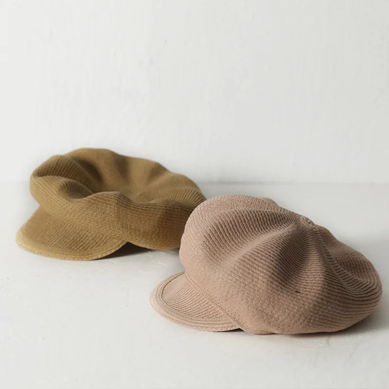

MILANCEL summer kids caps handmade girls sun hat girls caps baby beanies 2-8 years old