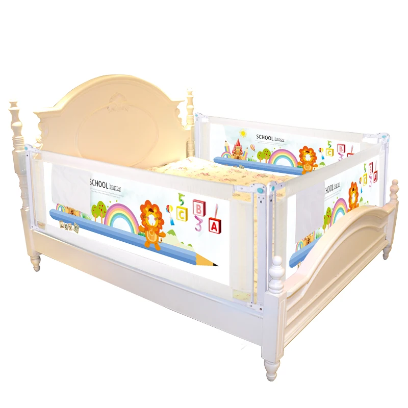 

Height adjustable bed fence railing bed railing baby baby child drop protection fence large bed 1.8-2 m baffle bed bar universal