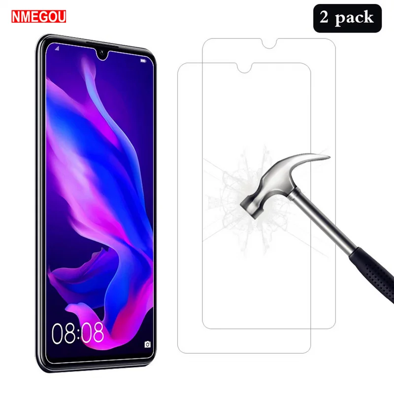 

2PCS Tempered Glass Screenprotector for Huawei P20 Pro P30 Mate 20 Lite 10 Screen Protector Glasplaat Scherm Film Accessories