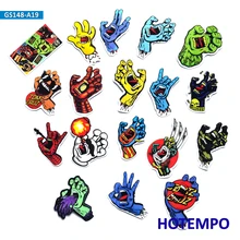 18pcs Santa Cruz Super Hero Screaming Hand Style Stickers for Mobile Phone Laptop Luggage Skateboard Fixed Gear Bike Stickers 18pcs Santa Cruz Super Hero Screaming Hand Style Stickers for Mobile Phone Laptop Luggage Skateboard Fixed Gear Bike Stickers
