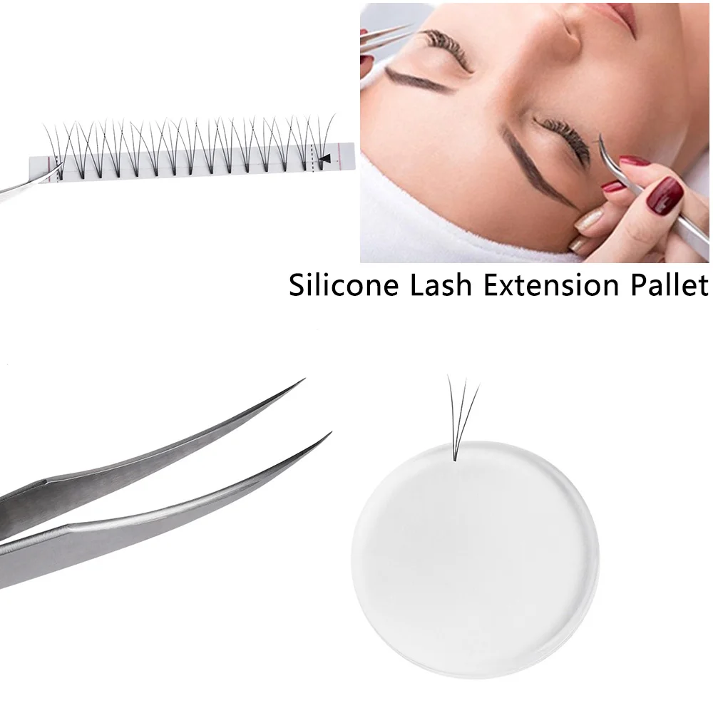 New Silicone Eyelash Extension Stand Eye Lash Adhesive Glue Holder