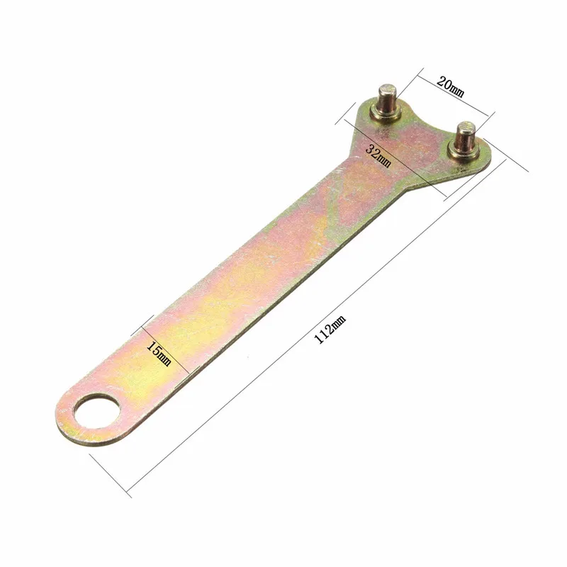 20 мм Металлическая Угловая шлифовальная машина ключ фланцевый гаечный ключ подходит для многих точильщиков, электроинструментов Arbors и других устройств и крепежей
