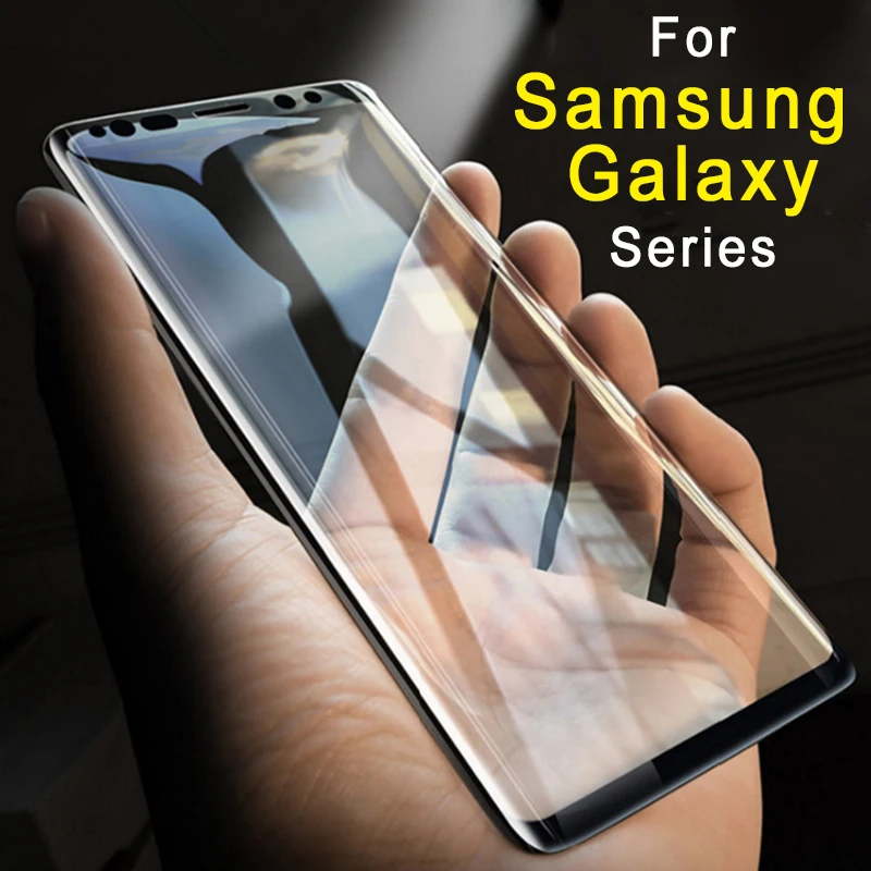

For samsung galaxy j4 2018 glass on for samsung a 6 2018 a6 plus j6 j 6 4 tempered glas 2.5D 9H screen protector protective film