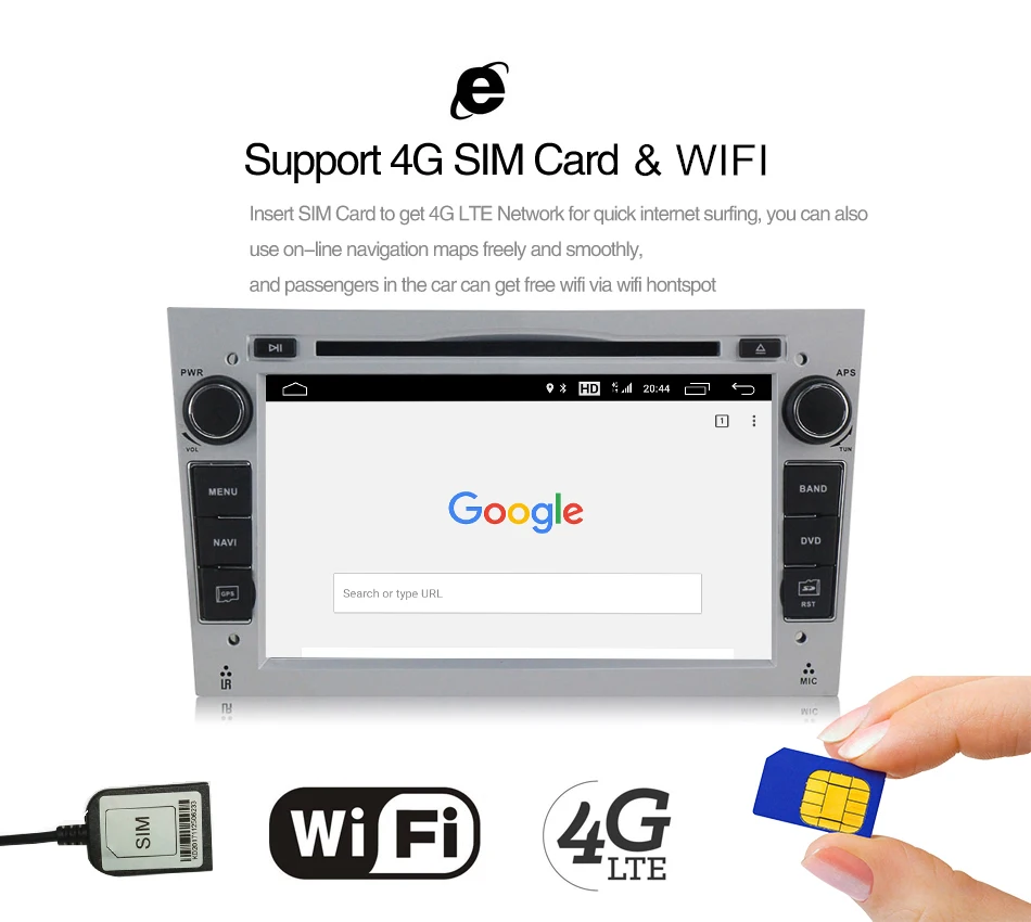 Cheap Wholesale! 7inch 2din Android 7.1 Car tape recorder Navigation GPS DVD Player for Opel Antara VECTRA ZAFIRA Astra 4G Lte wifi BT 57