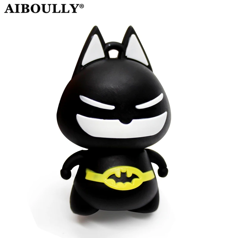 

New Retobo Usb 2.0 Cartoon Pen Drives Super Hero USB Flash Memory Batman Pendrive 4GB 8GB 16GB 32GB 64GB For Child For Tablet PC