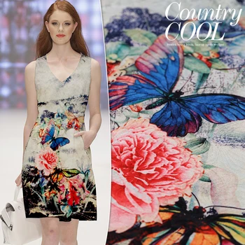 

Digital inkjet jacquard fabric cheongsam dress half skirt fabric chinese brocade fabric wholesale cloth polyester fabric