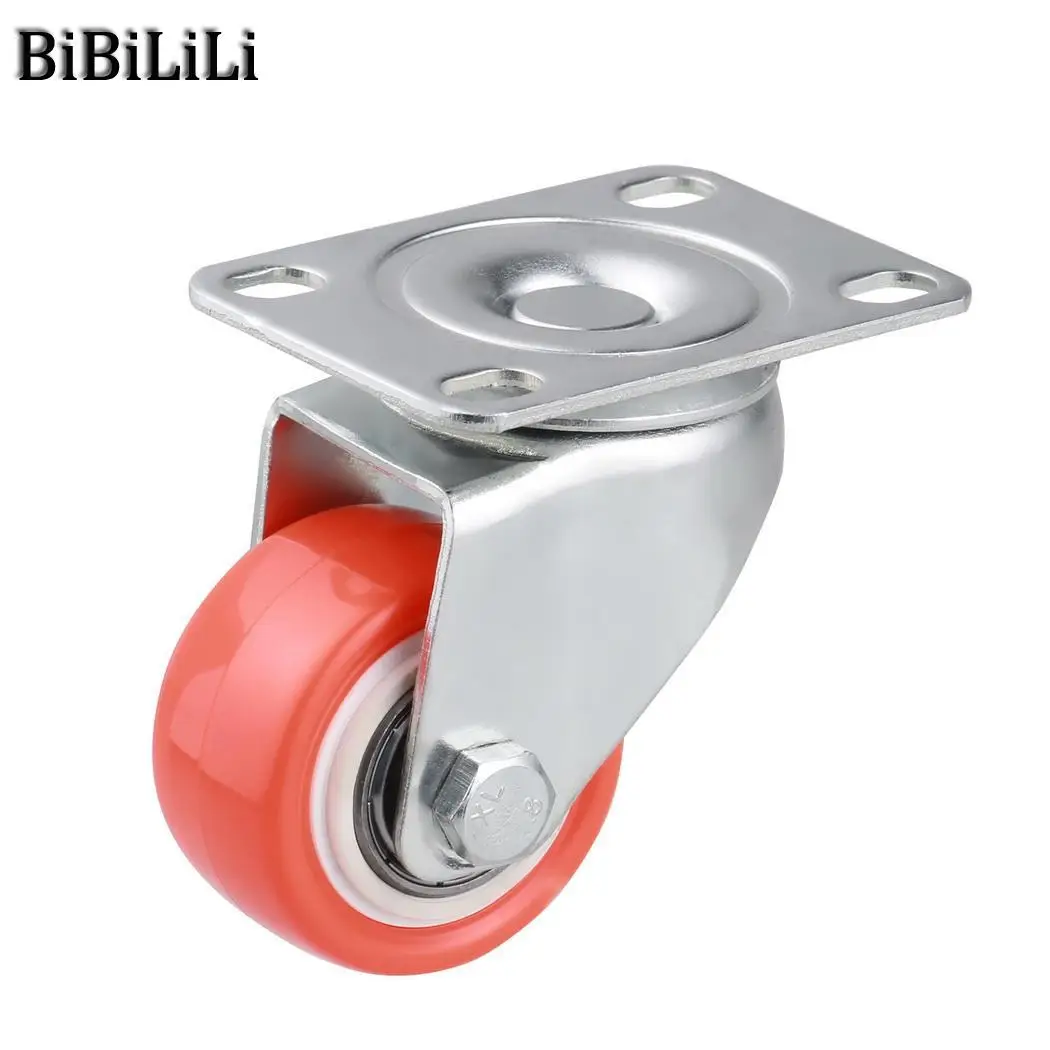 

57 With 1.5 79 4 Swivel 1 Orange inch Pack Swivel 0cm 0 with Chair Lock Top 2 Inch 4 Caster 0cm Plate Wheels Office Kit