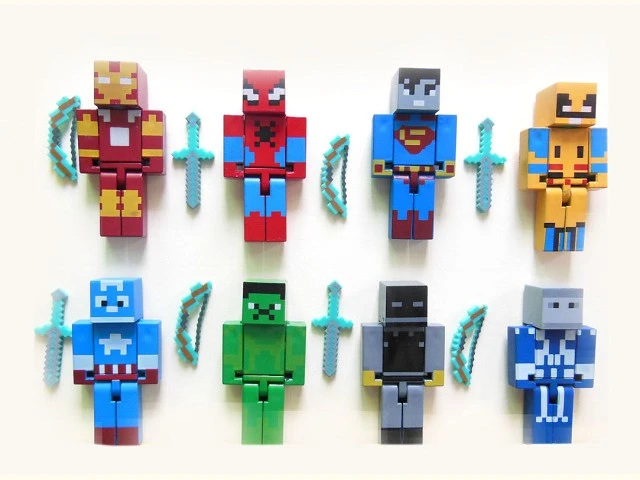 lego minecraft avengers