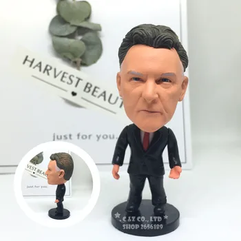 

Football stars VAN GAAL suit version Movable joints resin model toy action figure dolls collectible gift