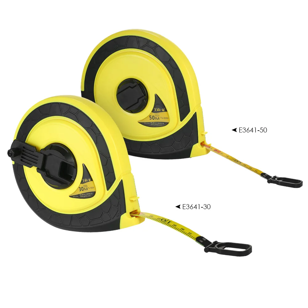 TNI U TU 5030 Long Tape Measure 30m Fiberglass Measuring Ruler Double
