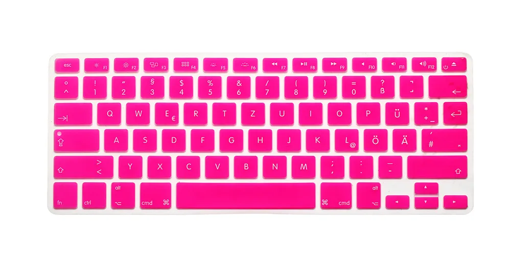 US Layout German Letters Keyboard Protector for Macbook Air Pro Retina 13" 15" 17" Laptop Skin