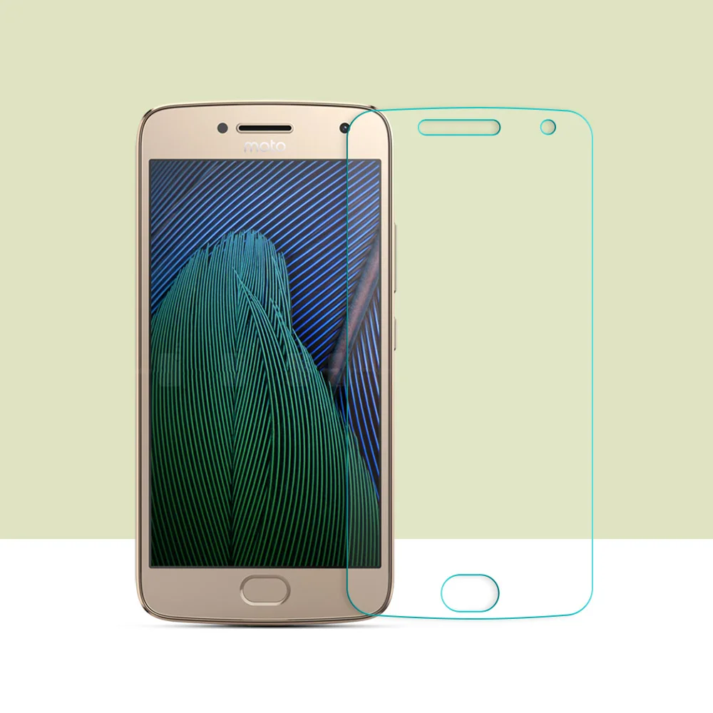 

Screen Protector For Motorola G5 Plus X4 / X 2017 XT1684 XT1685 Tempered Glass For Motorola G5 Plus 2.5D Curved Edge Protective