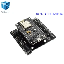 GREATZT NodeMcu подходит для Node MCU база ESP8266 тестирование DIY макет базовый тестер подходит для NodeMcu V3