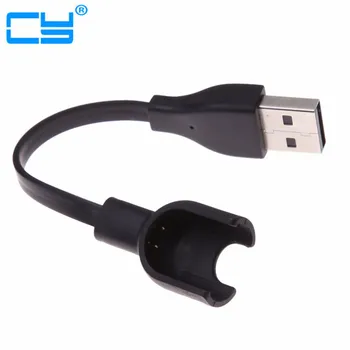 

10pcs/Lot Portable Wearable Devices USB Power Cable Charger for xiaomi mi band 2 /mi band 2 Charger TPU Smart Bracelet 13cm 5V