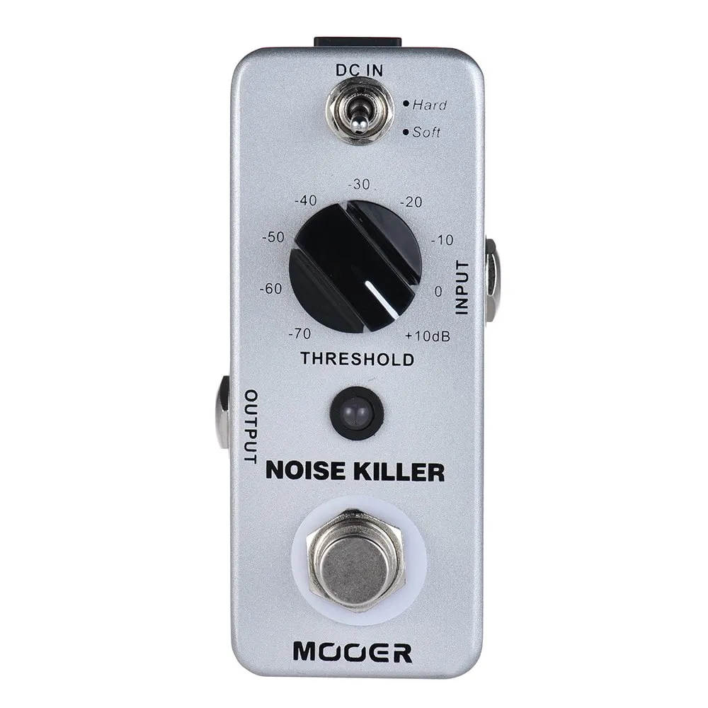 MOOER шум KILLER мини шумоподавление гитарный эффект педаль 2 режима настоящий обход полный металлический корпус