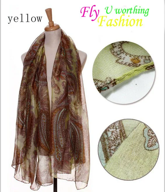 US SELLER-10pcs women accessory shawl scarf paisley  pashmina scarf 