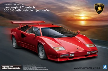 

Countach 5000 Quattrovalvole 1/24 car model 01155